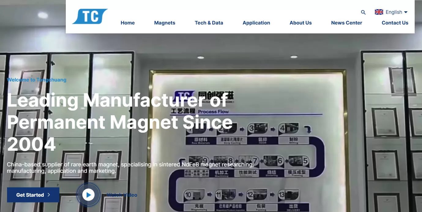 Ningbo Tongchuang Magnetic Materials Co., Ltd.