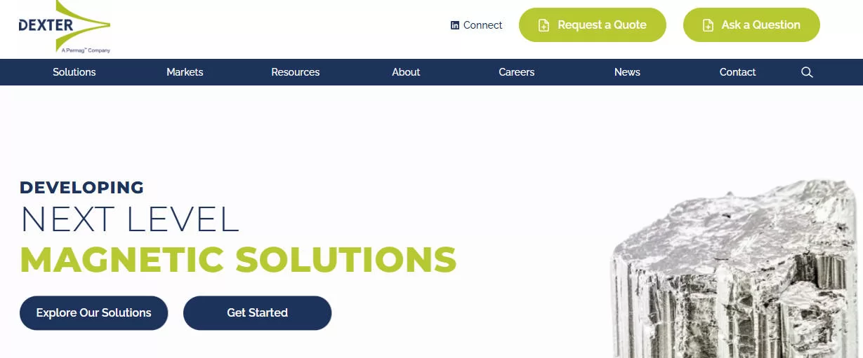 china magnet manufacturer - Dexter Magnetic Technologies