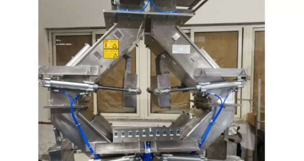 Industrial Magnetic Separation Grid removing metal contaminants