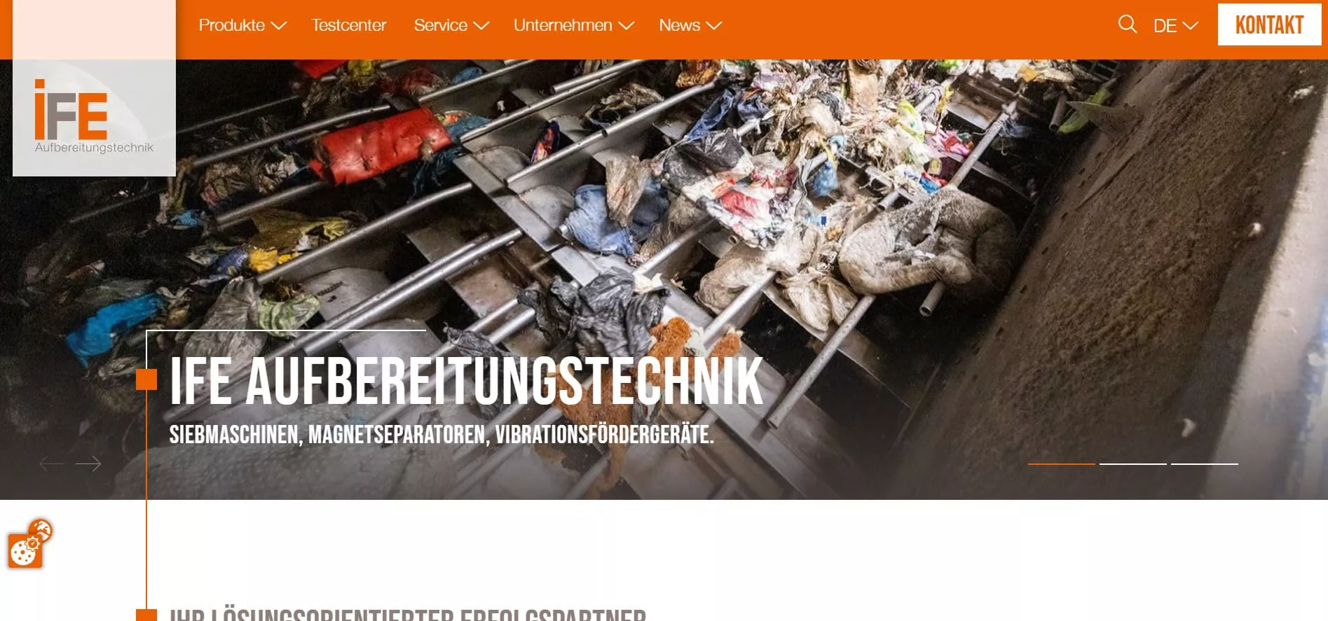 IFE Aufbereitungstechnik Processing Equipment
