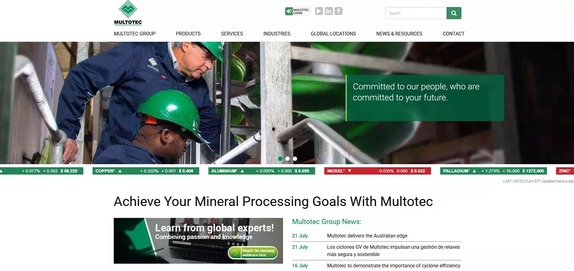 Multotec Mining Magnetic Separators
